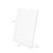 Deflecto Sign Holder, Slanted, Top Load, 8-1/2"x11", Clear DEF590101 - alternate 2